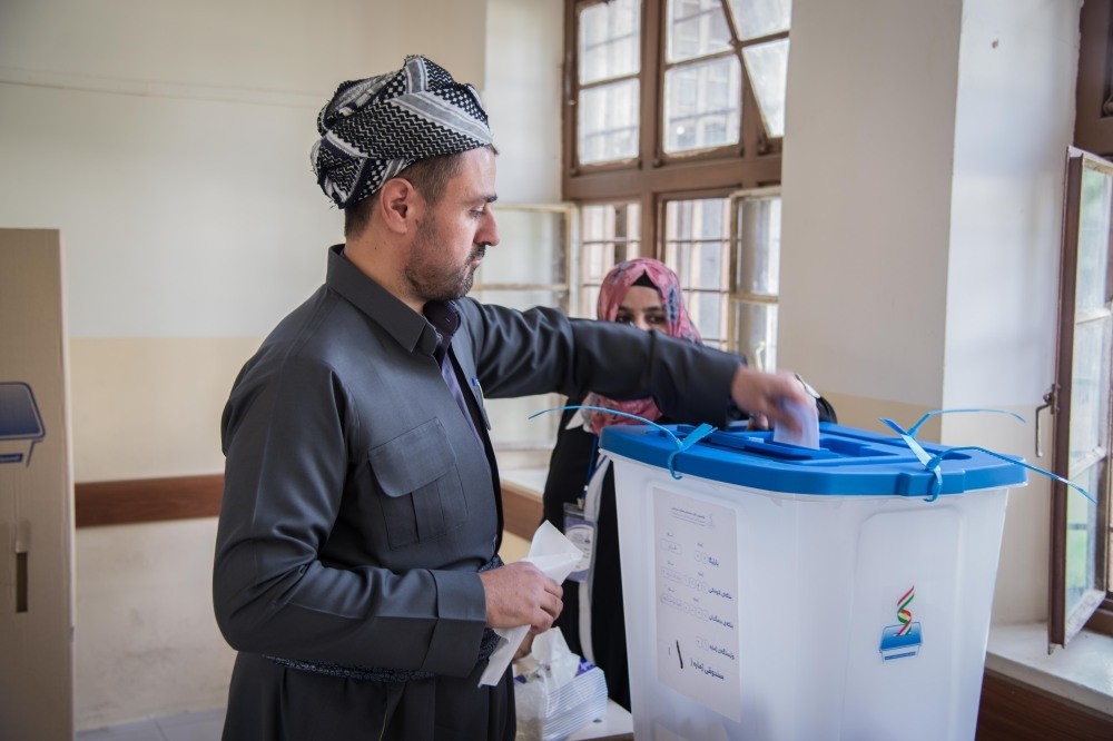 Five million KRG citizens were registered to vote Monday in the referendum that will determine the fate of the autonomous region
