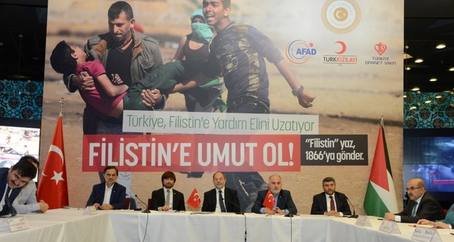 نائب رئيس الوزراء التركي يدعو الشعب لدعم حملة من أجل فلسطين