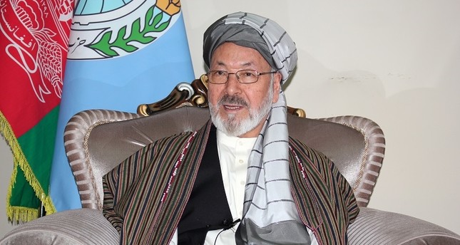 رئيس مجلس الشورى الأعلى للسلام في أفغانستان كريم خليلي