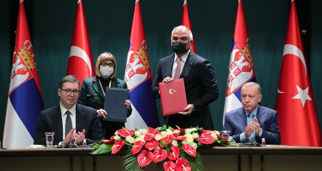 تركيا وصربيا توقعان 4 اتفاقيات في مجالات مختلفة