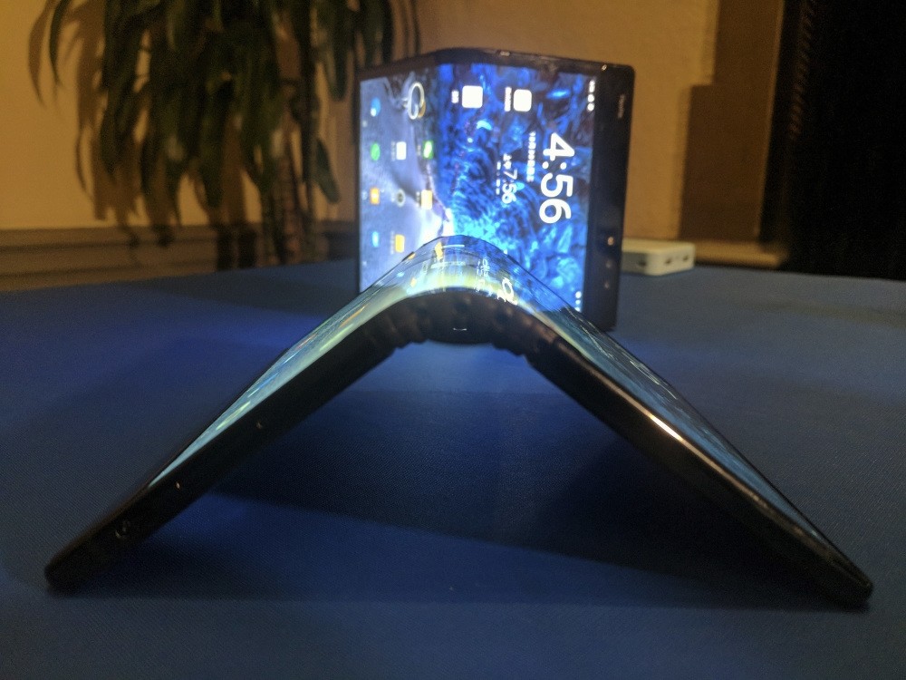 Royole Corp. recently unveiled what it is billing to be the world's first smartphone with a flexible screen, meaning the device can be folded like a billfold. The phone will go on sale next month.