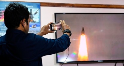 Indien schickt Raumsonde „Chandrayaan-2“ zum Mond