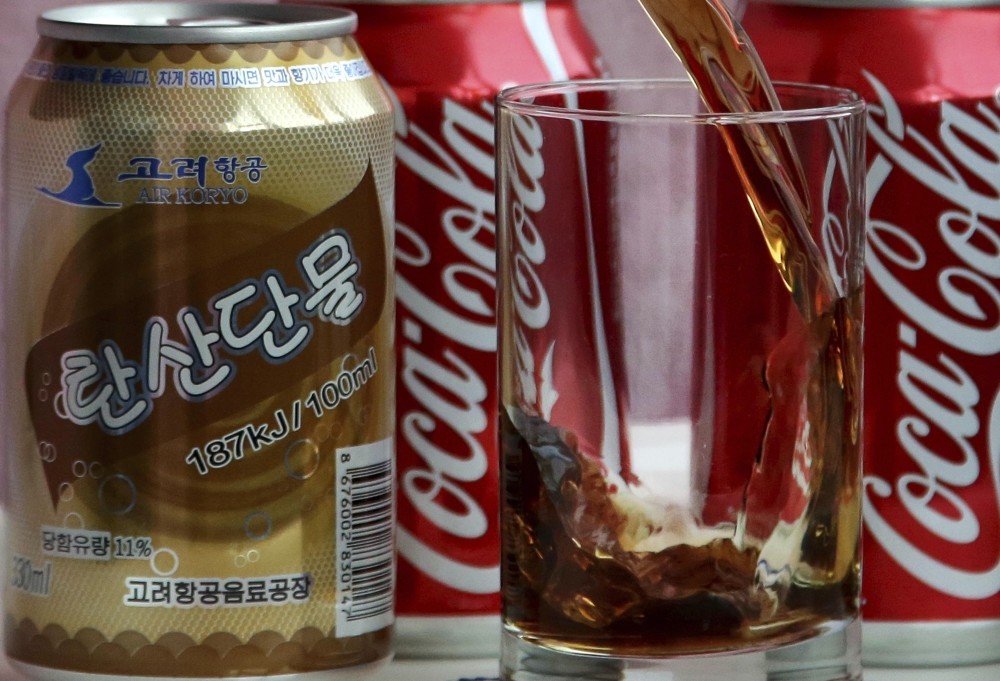 A can of Air Koryo cola, produced by Air Koryo, the countryu2019s flagship airline which recently introduced its own brand of cola on flights to and from Beijing, is seen in Pyongyang, North Korea.