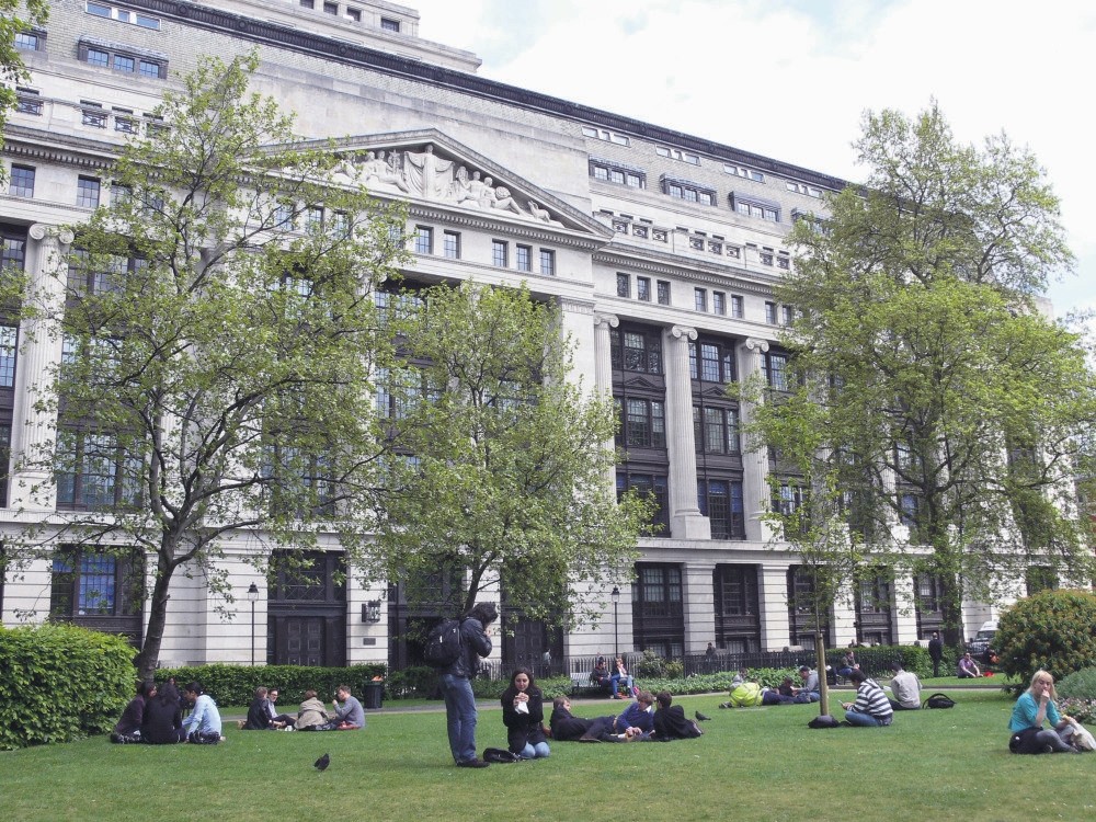 A view from Bloomsbury, London, where the Democratic Progress Institute's office is located.