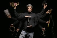 Percussionist Trilok Gurtu is known as the rhythm master in the jazz world. 