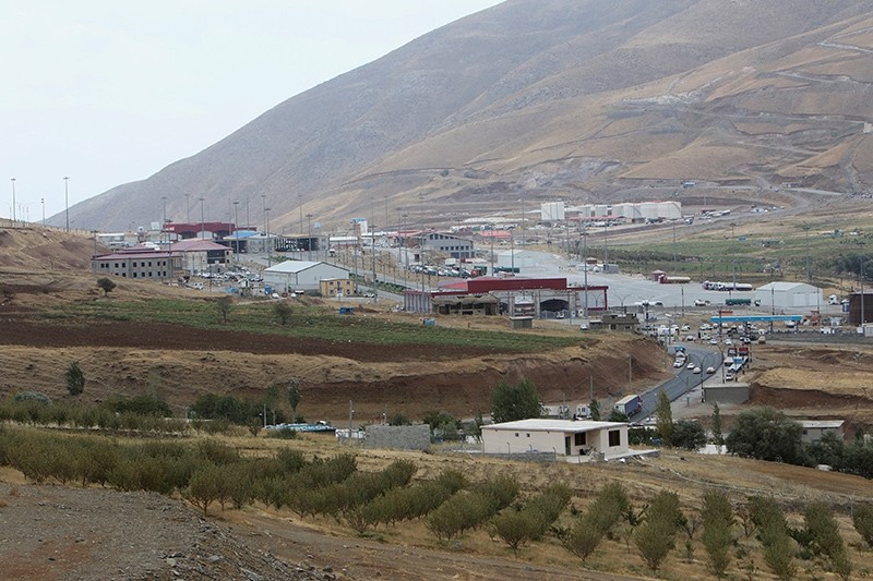 Haj Omran border is seen, on the border between Iran and Kurdistan Regional Government (KRG), Iraq, Oct. 3, 2017. (Reuters Photo)