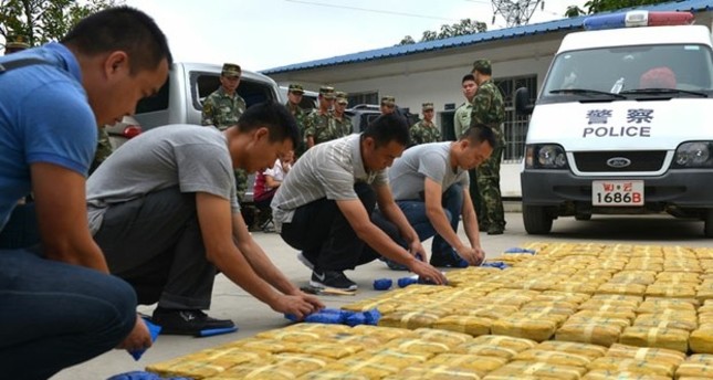 عملية مشتركة للصين و5 دول تسفر عن ضبط 17.6 طنا من المخدرات