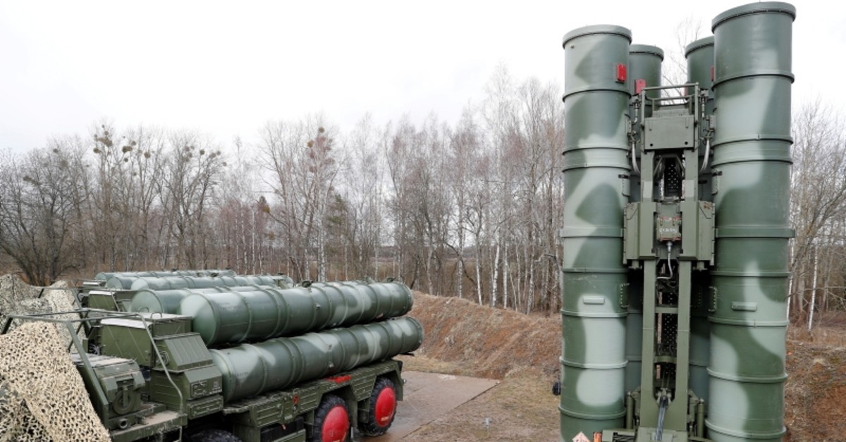 A view shows a new S-400 ,Triumph, surface-to-air missile system after its deployment at a military base outside the town of Gvardeysk near Kaliningrad, Russia March 11, 2019. (Reuters Photo)