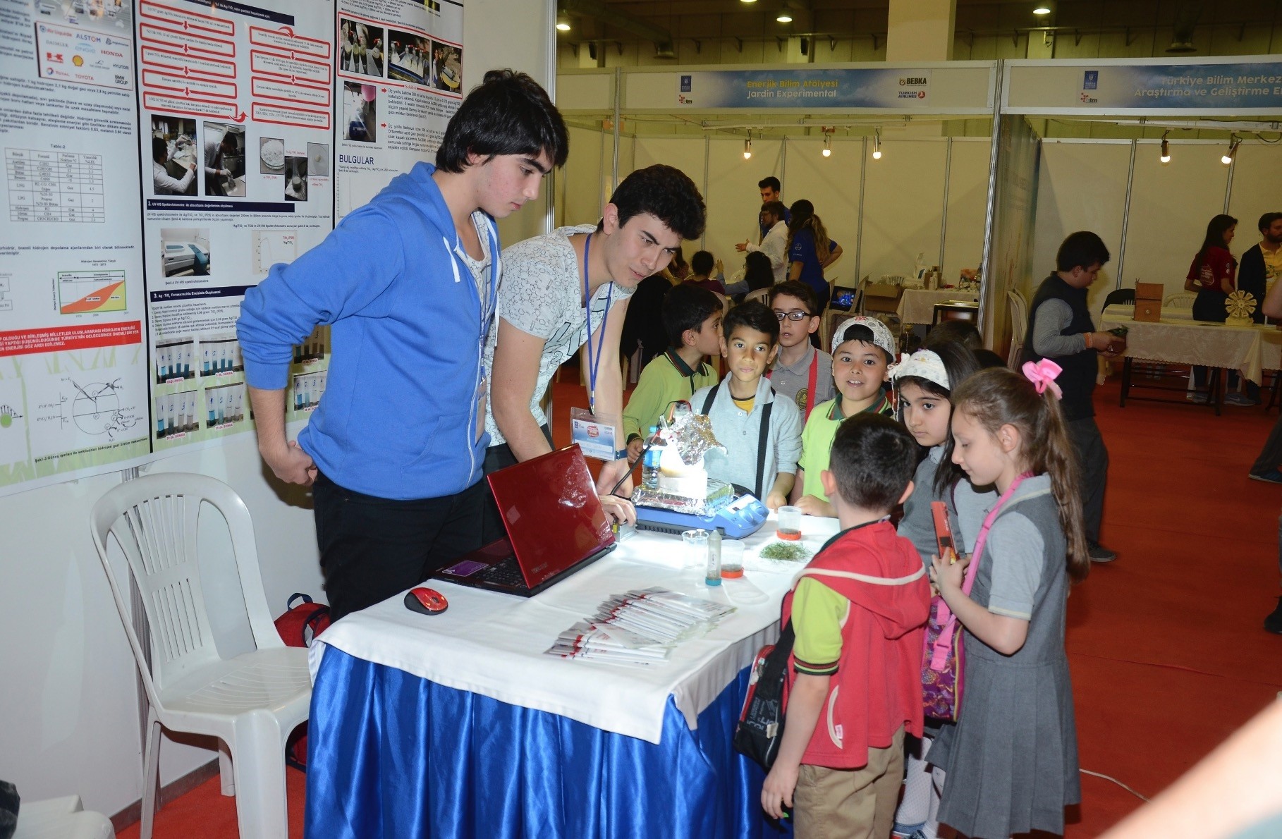 During the Turkish Airlines (THY) Science Expo 2019, workshops for children, young and master explorers will be held.