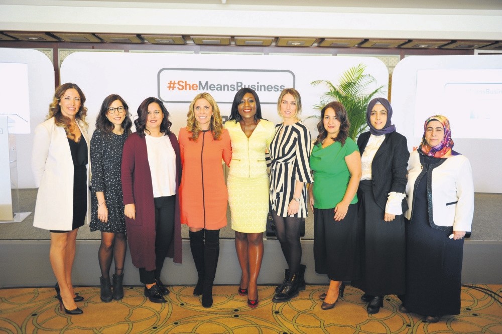 #SheMeansBusiness is a global project to inspire women entrepreneurs. As part of the initiative, more than 5,000 women entrepreneurs in Turkey will be trained throughout next year.