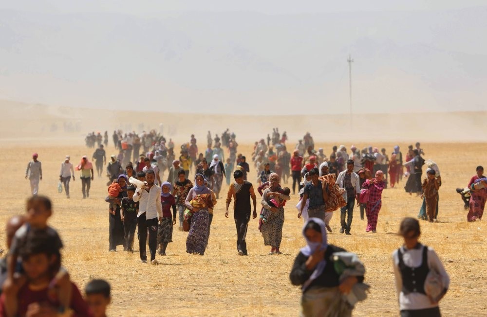 According to locals, 80 percent of Sinjar's Yazidi population left the city due to Daesh and PKK presence and are still afraid to return to their hometown.