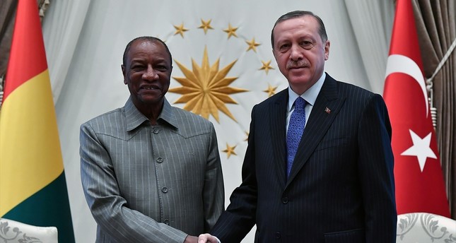 رئيس غينيا يزور تركيا غداً لبحث التعاون بين البلدين