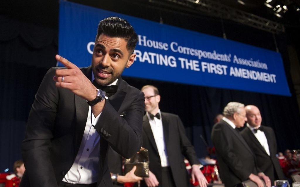 Hasan Minhaj hosted the 2017 White House Correspondents Dinner. (AP Photo) 