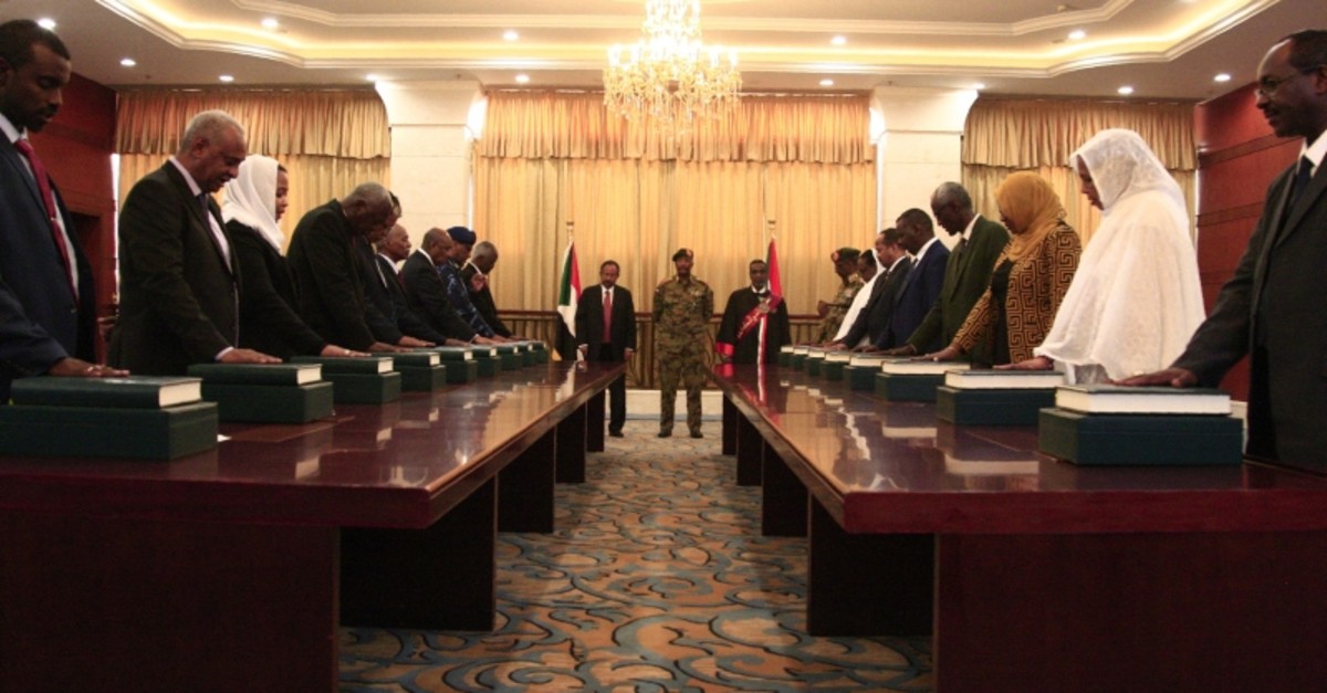Sudan S First Post Bashir Cabinet Sworn In Daily Sabah