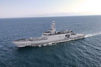 Built as an Istanbul-class frigate, the vessel will be Turkey's largest national warship and the first ship in the frigate class. (AA Photo)