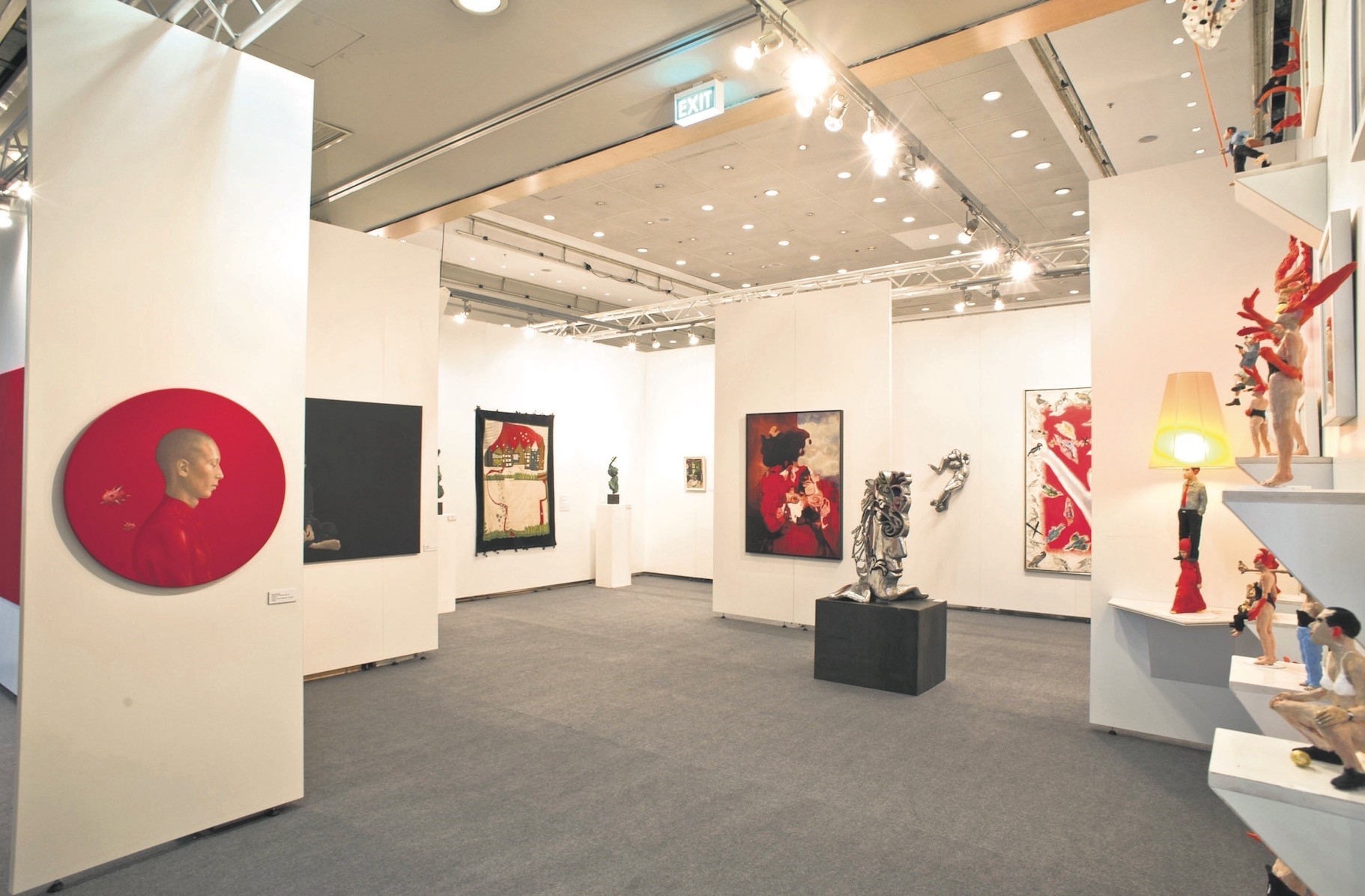 A scene from last yearu2019s Contemporary Istanbul art fair.