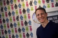 Chris Richardson, CEO of Talent Response, a website that helps small businesses find freelancers, Boston, Jan. 15, 2019.