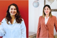 Gu00f6zde Durmuu015f (L) and Duygu Yu0131lmaz (R). (FILE Photos)