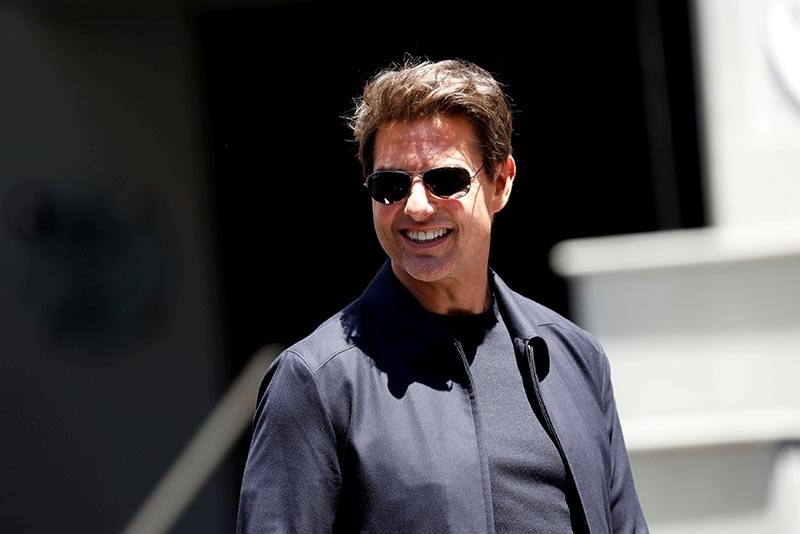 ctor Tom Cruise attends an event to promote the film ,The Mummy, at the Hollywood and Highland gateway in Hollywood, California, May 20, 2017 (Reuters Photo)