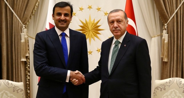 أردوغان يلتقي أمير قطر اليوم بالمجمع الرئاسي