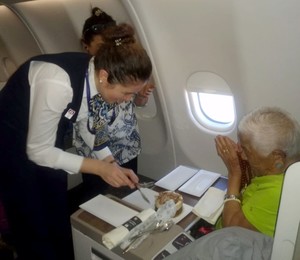 Nepalese Woman Turns 102 On Turkish Airlines Flight Becomes Flag Carrier S Oldest Passenger Daily Sabah
