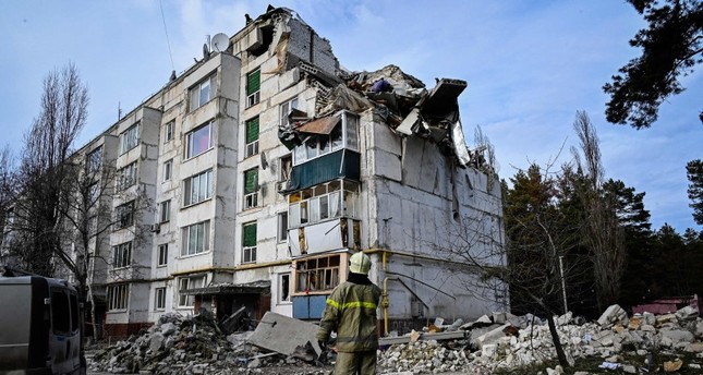 مخلفات القصف الروسي على المدن الأوكرانية الفرنسية