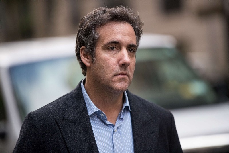 Michael Cohen, former personal attorney for U.S. President Donald Trump, exits the Loews Regency Hotel in New York, U.S., May 11, 2018. (Drew Angerer/Getty Images/AFP)
