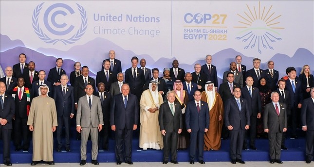 صورة جماعية من مؤتمر الأطراف للتغيرات المناخية بمصر