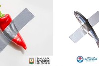 Screenshots from social media accounts of u015eanlu0131urfa and Trabzon municipalities.