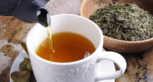 A compound found in green tea is said to reduce dementia symptoms in mice.