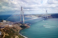 South Korean firms have been involved in a number of Turkey's megaprojects, including Yavuz Sultan Selim Bridge (above), Eurasia Tunnel and u00c7anakkale 1915 Bridge.