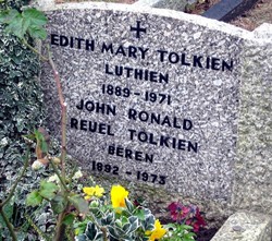 |Grab von J.R.R. Tolkien und seiner Frau