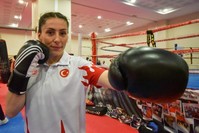 Dilara Kele? won 15 Turkish top titles in only three years in kickboxing. (DHA Photo)
