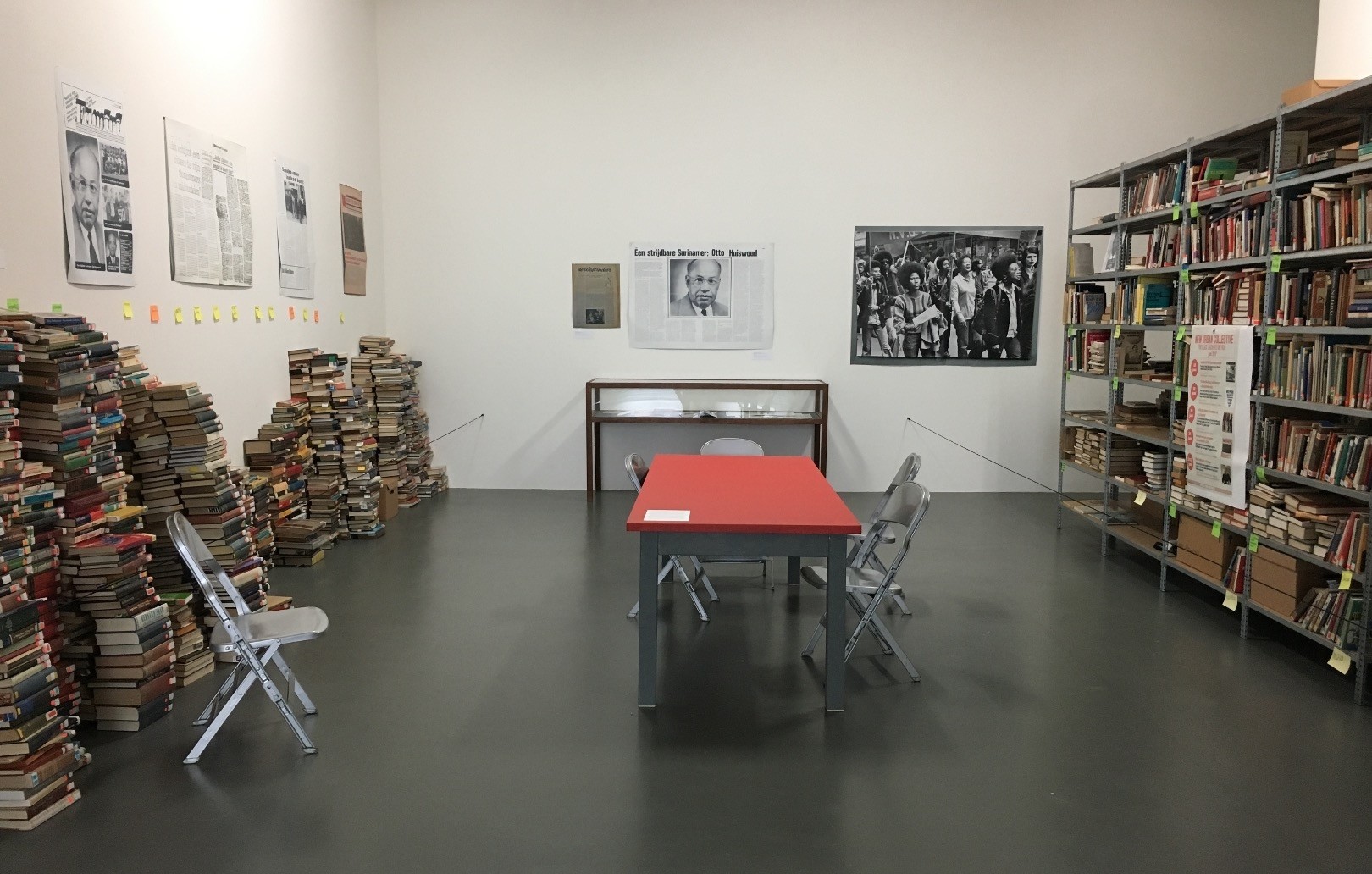 ,Black archives, is a room full of books and several publications that are part of the u201cCinema Olanda: Platform.u201d The Black Archive produces an alternative, independent history from the perspective of the black community in the country.