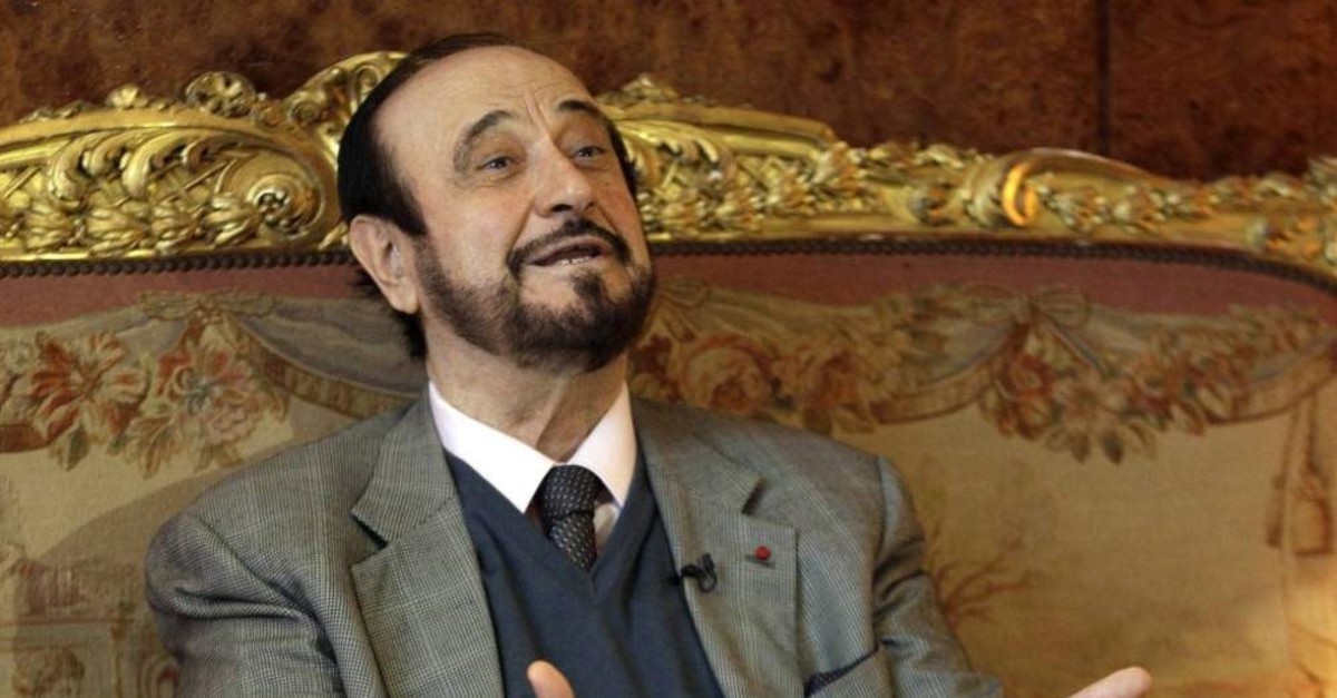 FILE PHOTO: Rifaat al-Assad in Paris in 2011. (AP Photo)