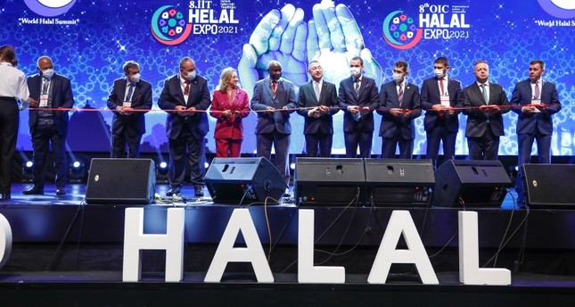 من حفل افتتاح معرض حلال التاسع باسطنبول DHA