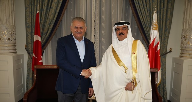 ملك البحرين يواصل زيارته إلى تركيا لليوم الرابع ويلتقي يلدريم في اسطنبول