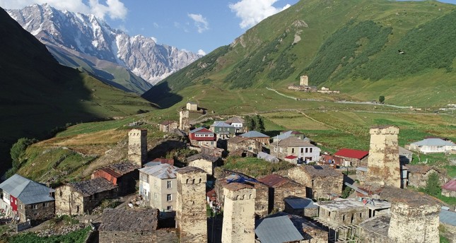 Inside Ushguli, Europe's highest inhabited village; Anadolu