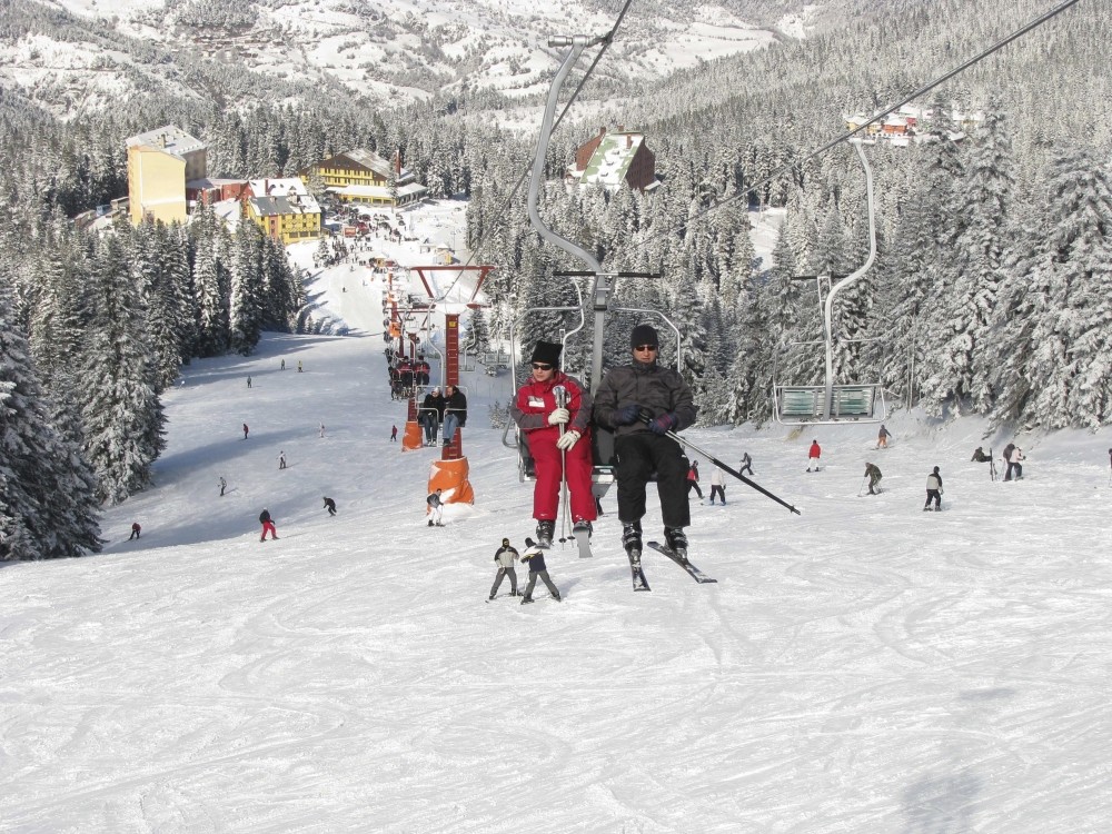 The Ilgaz Mountains are a winter paradise for skiers.