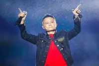 This file photo taken on October 11, 2017 shows Jack Ma, Alibaba Group founder and executive chairman, gesturing during the Music Festival of the Computing Conference 2017 in Hangzhou in China. (AFP Photo)