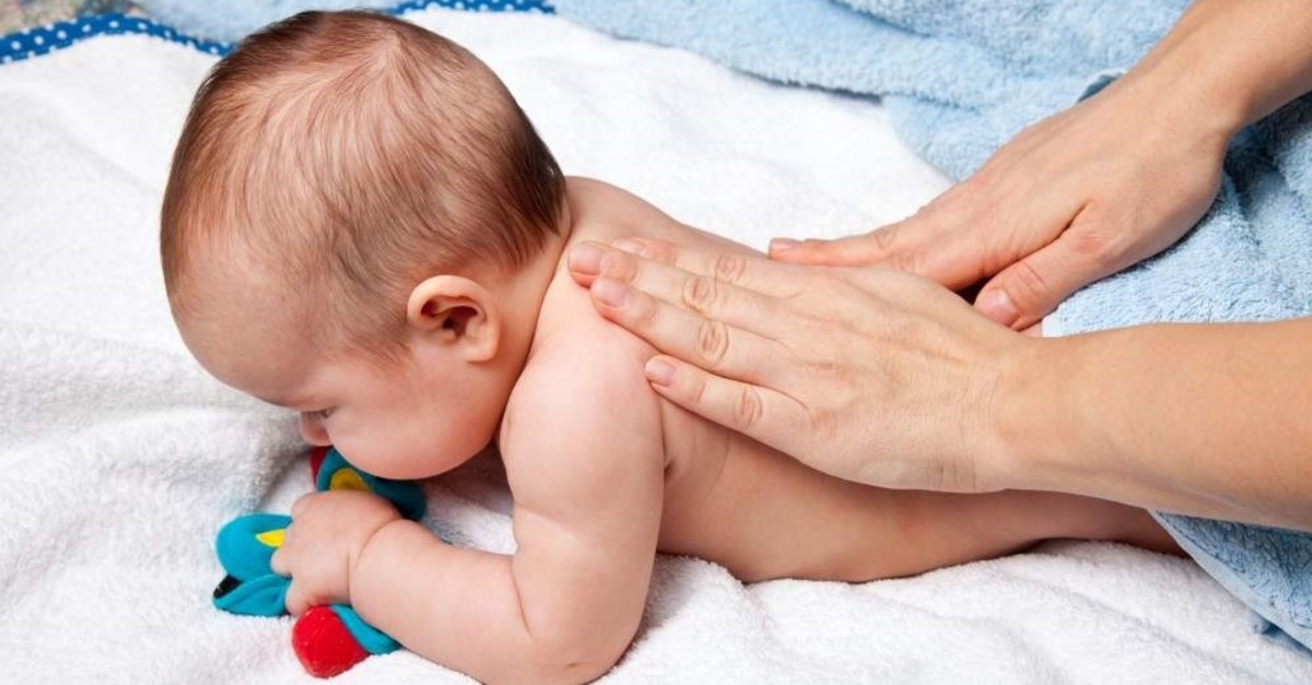 Massage is a form of exercise for babies. (iStock Photo)