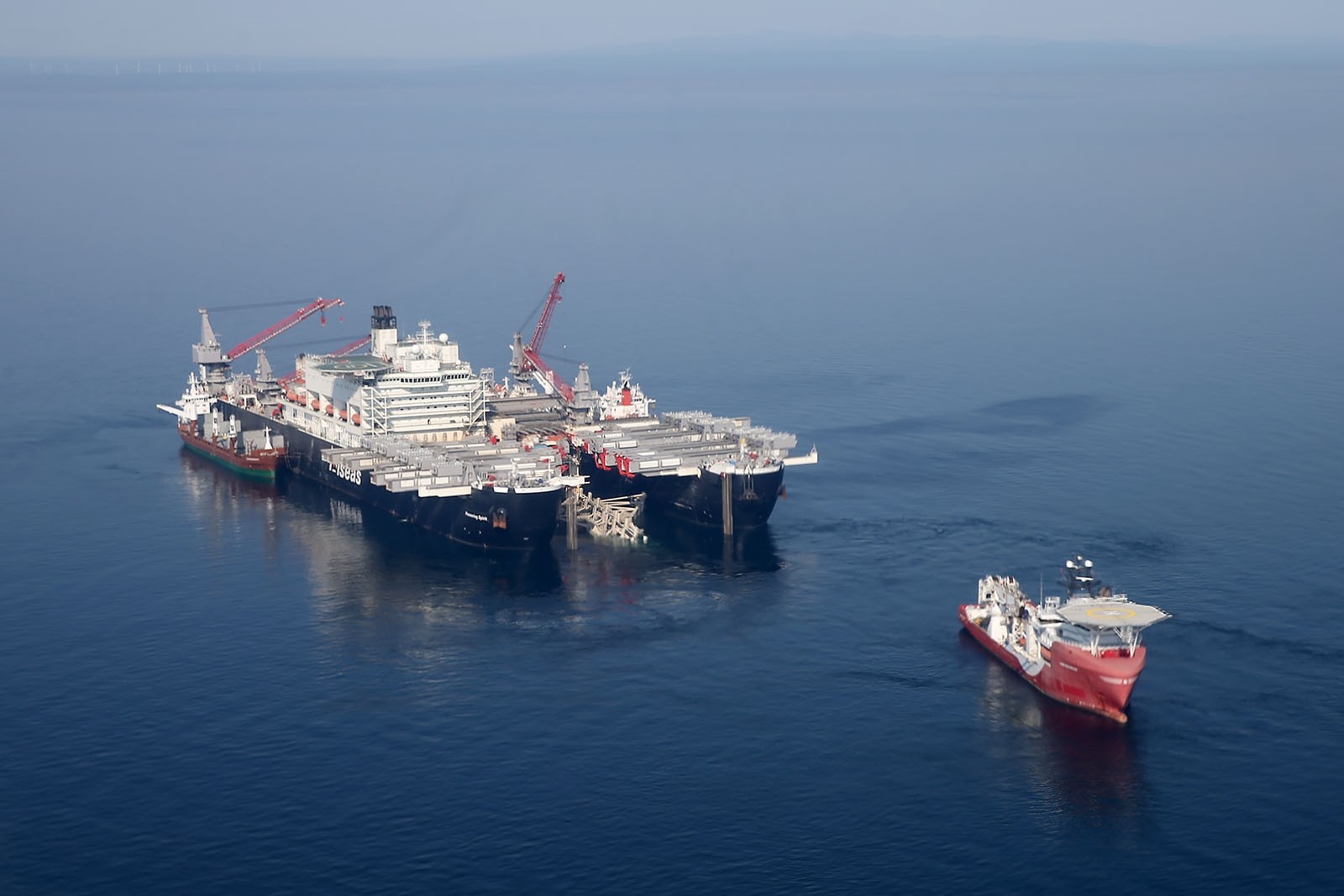 TurkStream’s first line reaches Turkey’s Black Sea coast