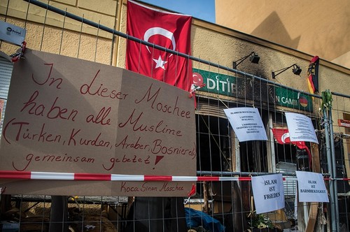 All Muslims [Turks, Kurds, Arabs, Bosnians, etc.] used to pray together in this mosque.