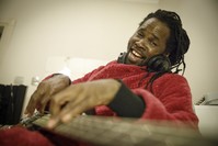 Enzo Ikah has been living in Istanbul for eight years, earning a living through music. 