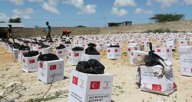 مساعدات تركية مقدمة للصومال. الأناضول