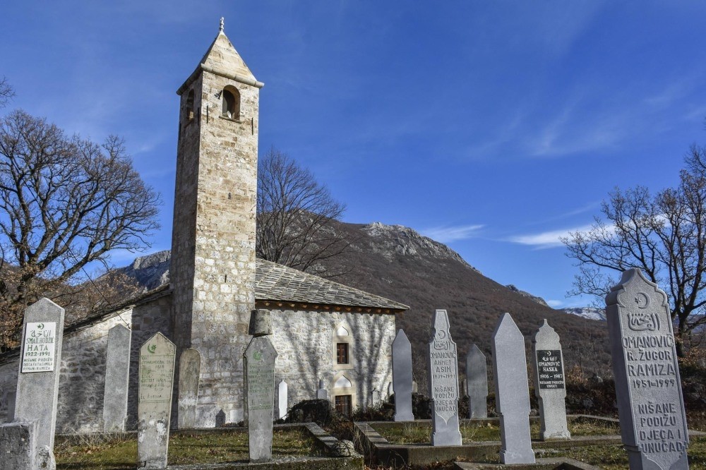 The Sefer Agha Begovic mosque, built around 1610 to 1611 in the eastern Herzegovina region, has stood the test of time through many wars.