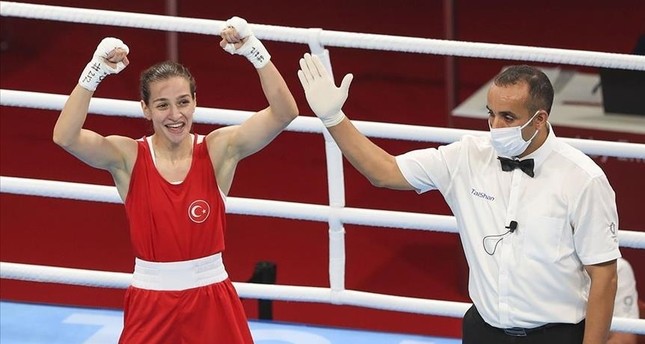 تأهل التركية جاقر أوغلو لنصف نهائي الملاكمة في أولمبياد طوكيو