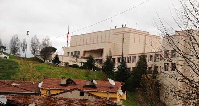 The U.S. consulate building in Istanbul.