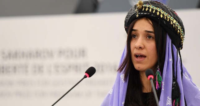 الناشطة العراقية الأيزيدية وكالة الأنباء الفرنسية