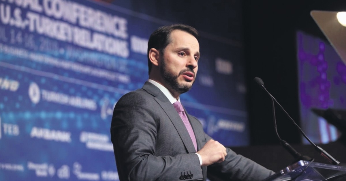 Treasury and Finance Minister Berat Albayrak addressed Turkish and American businesspeople and politicians during the 37th Annual Conference on Turkey-U.S. relations in Washington D.C., April 15, 2019.